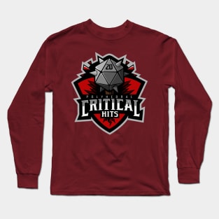 The Polyhedral Critical Hits Long Sleeve T-Shirt